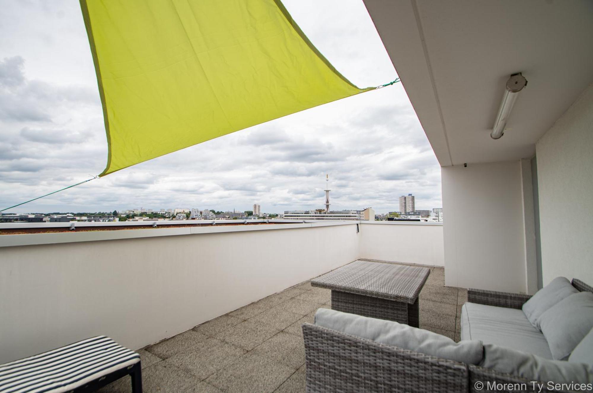 Апартаменты Triplex Terrasse Proche Metro - Ty Ar Mabilay Ренн Экстерьер фото